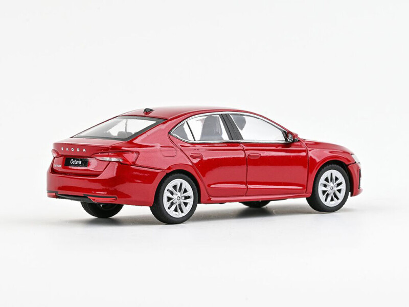 Abrex Škoda Octavia IV FL 1:43 Červená Velvet Metalíza